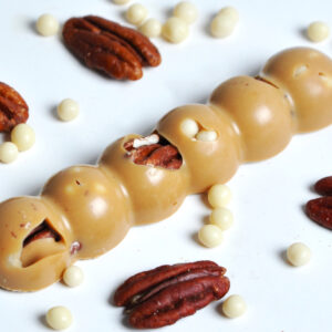 Karamellás tejcsoki, pekándió – snack